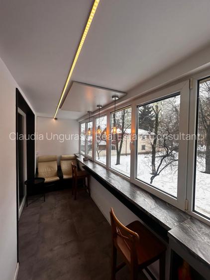 Apartament 2 camere premium, prima inchiriere, mobilat modern, metrou Bazilescu - 19