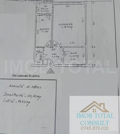 Garsoniera Gavana 2, parter cu balcon - 10