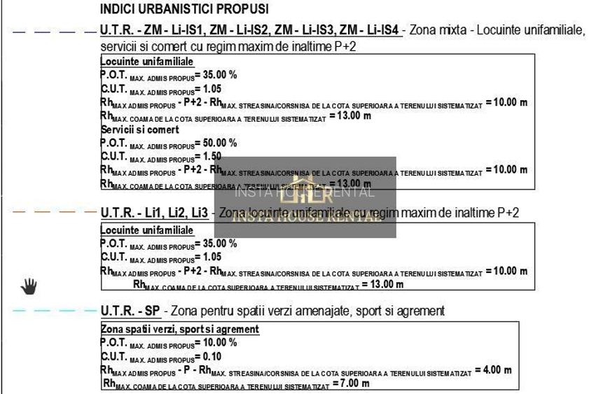 Teren Intravilan 1000mp / PUZ Aprobat / Constructie Mixta - 4
