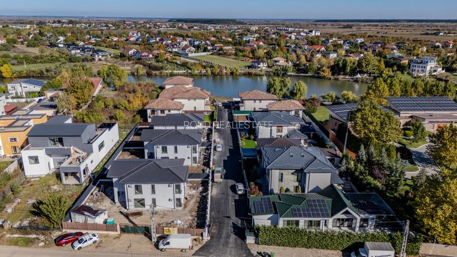 Vile finalizate,piscina, carport, fotovoltaice, proiect amenajare, finisaje lux - 10
