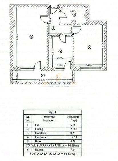 Apartament 2 camere decomandat | Gata de mutare | Biruintei - Popesti - 1