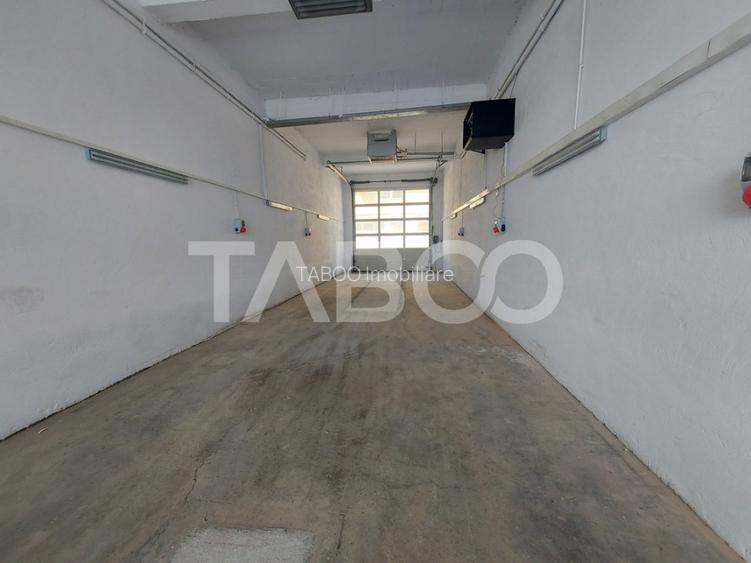 Spatiu comercial 100 mpu de inchiriat curte privata 1500 mp in SIbiu - 2