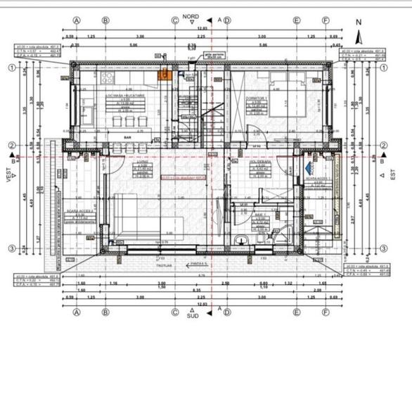 Casă individuală la preț de apartament , Chinteni 500mp de teren - 13