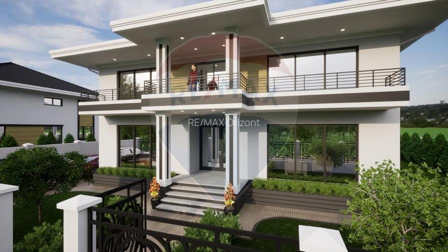 Vilă modernă P+1 în Ghimbav | 330 mp utili | Teren 815 mp - la roșu - 30