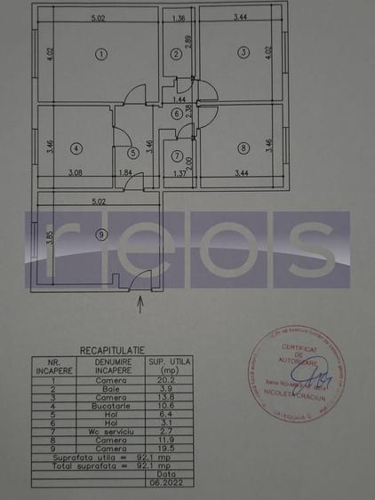 VANZARE 4 CAMERE DECOMANDAT TINERETULUI - PARCARE - 9