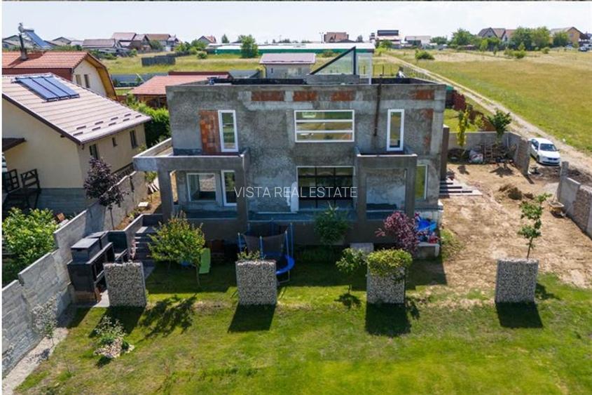 Proprietate unica stil mediteranean, 215mp utili, teren 1000mp, stadiu semifinis - 2