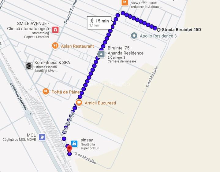 Apartament 3 camere, mobilat, CURTE, loc parcare subteran - Metrou Berceni - 6