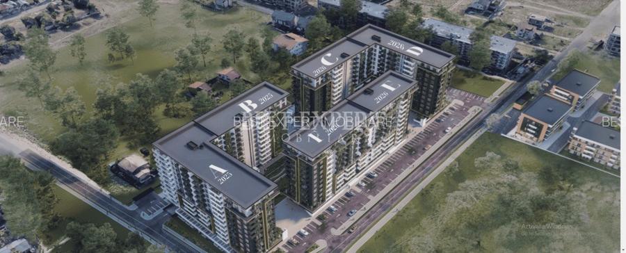 3 camere decomandate - Incalzire in Pardoseala/3 min STB - 2