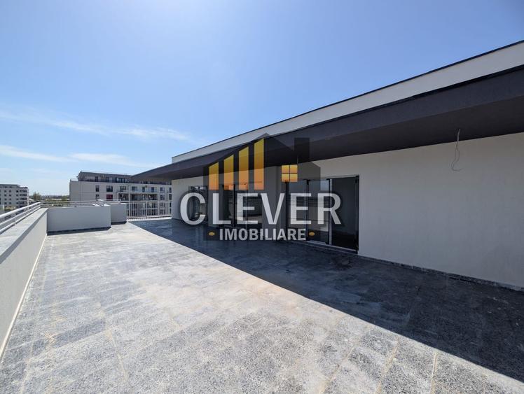 Penthouse exclusivist cu terasa de 82 mp si living de 60 mp – Pallady