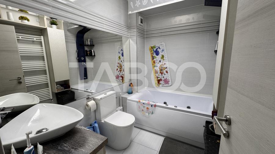 Apartament cu 3 camere de vanzare 80mp mobilat utilat terasa Turnisor