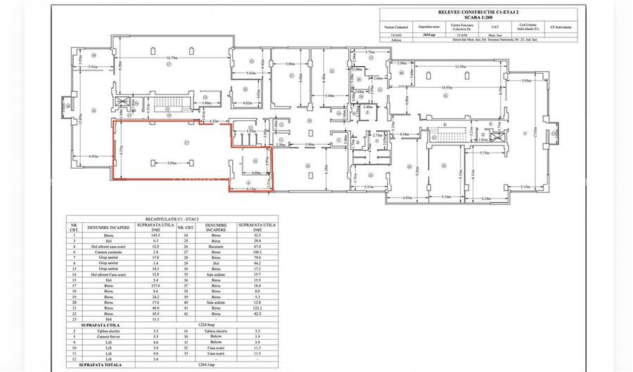 Spatiu birou semicentral Iasi, 200mp, zona Palas - Podul de Piatra - 8