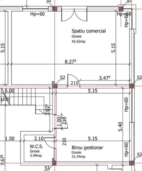Spatiu comercial, imobil nou, zona Iulius - 7