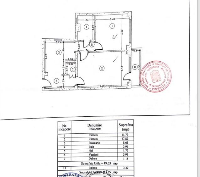 Apartament 2 camere-circular-renovat-zona Pantelimon - 7