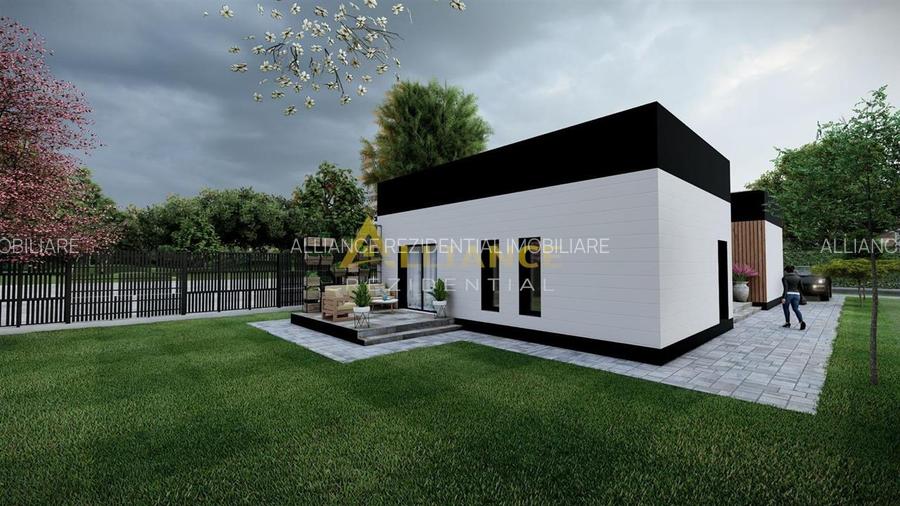 Casa Individuala - 4 camere - 2 bai - 500mp teren - 2