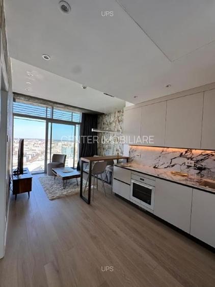 UP-site, Floreasca, 2 camere lux, vedere superba, garaj, etaj 18, mobilat Rovere - 7