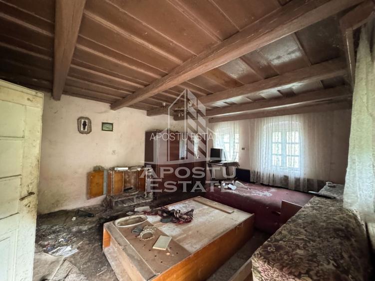 Casa batraneasca cu 2 camere, vedere panoramica, in Toplita, Hunedoara - 8