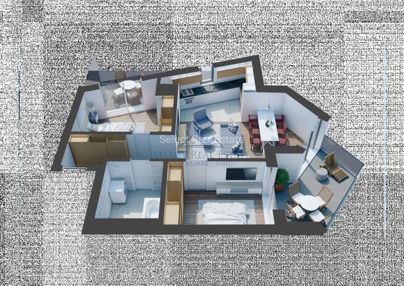 Apartament 2 camere \ Top - Premium \ Sibiu-Selimbar - 9