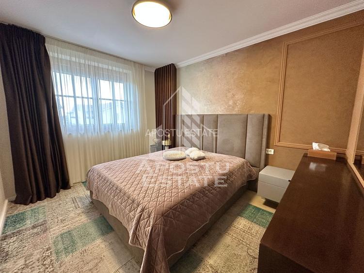 Penthouse 4 camere de vanzare, 2 bai complet mobilat si utilat - Giroc - 14