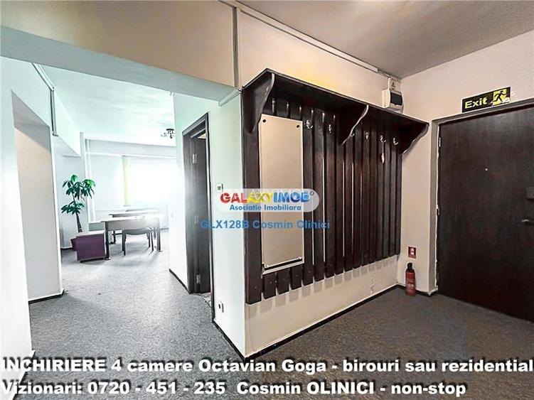 Inchiriere 4 camere Octavian GOGA ideal birouri sau rezidential - 16