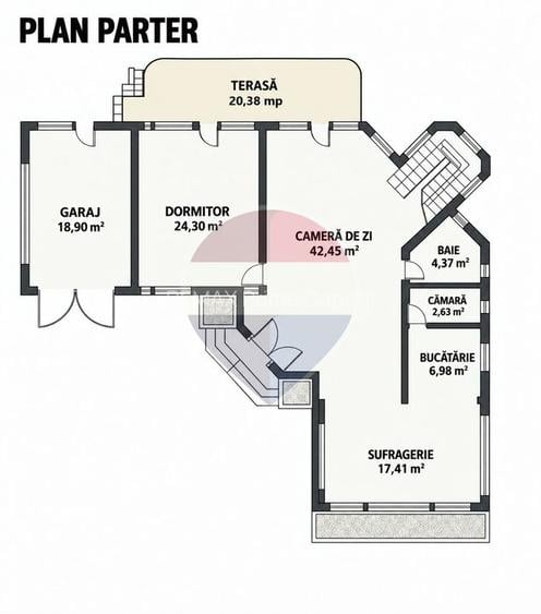 Casă în Stil Canadian, 6 camere, teren 795 mp, Sântandrei, de vânzare
