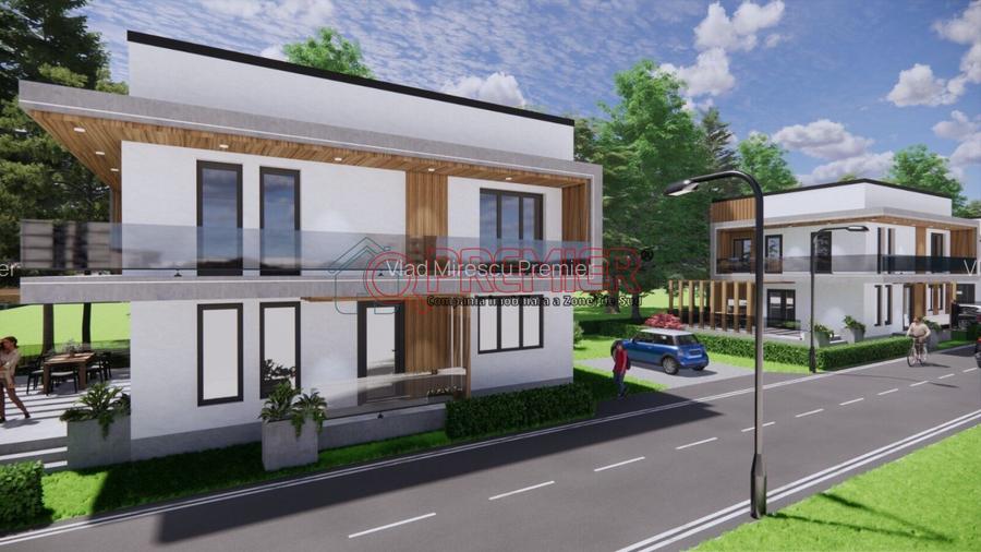 Ansamblu Vile Premium - Finisaje La Alegere - Curte individuala - 5