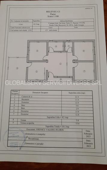 FARA COMISIOANE casa cu 4 camere 2 bai PARTER cu placa pod terasa merita vazuta - 41