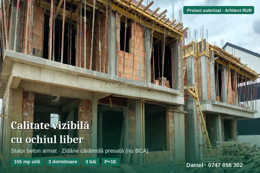 Vilă individuală P+1E  la pădurea Rosu · Curte proprie · Chiajna, Ilfov - 4