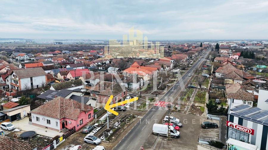 Casa pe principala in Giarmata  737mp teren - 5