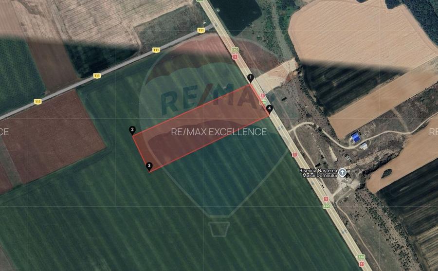 Teren 30.000 mp | Deschidere 89,4 m la DN1 | Florești, Prahova - 2