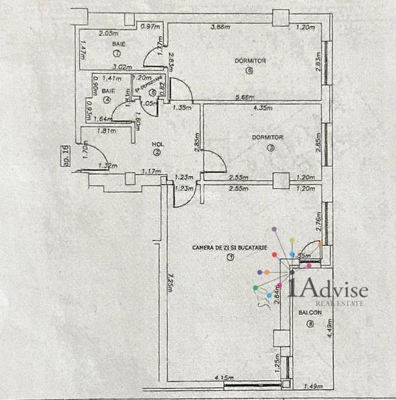 Apartament modern cu 2 băi și încălzire în pardoseală – zonă excelentă - 25
