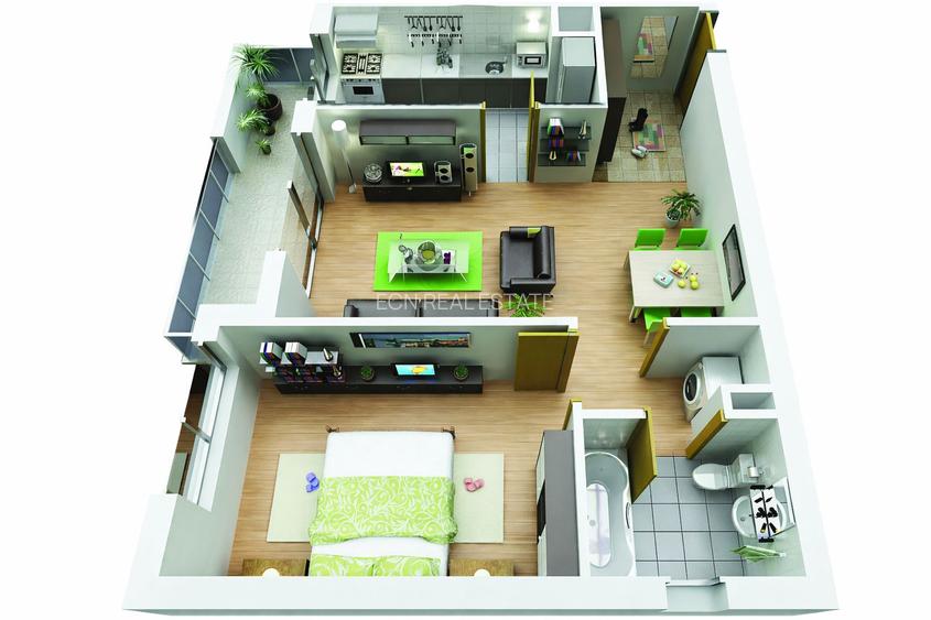 Apartament 2 camere + loc parcare - Citadella Titan - 2