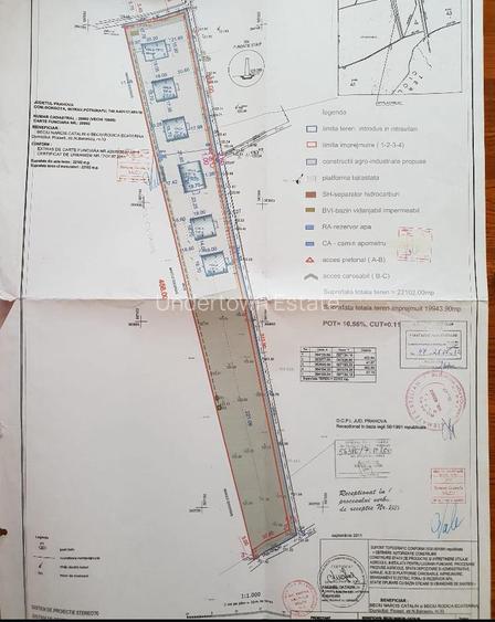 Industrial PARK for Sale – 4 Warehouses with Land, Near Bucharest (INTRAVILAN) - 32