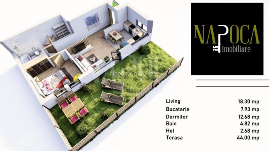 Apartament 6 camere de vanzare in Someseni, Cluj Napoca - 2