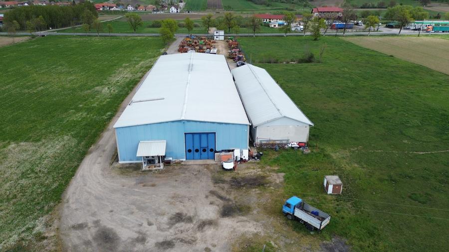 Hala Industriala de inchiriat langa Alesd la E60, 1800 mp, Bihor