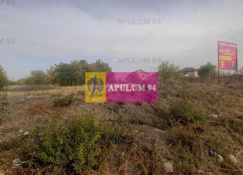 Teren cu vizibilitate extraordinara - 100ml la DNCB Centura Bucuresti - 50