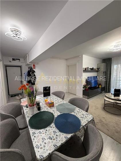 Apartament 3 camere de vanzare – 2 bai – 101.5 mp – bloc nou – complet mobilat s - 2