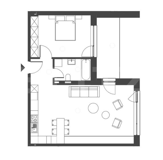 Comision 0 ! Somesului 15 |  2 Camere Finisat | Semicentral | 63 mp - 4