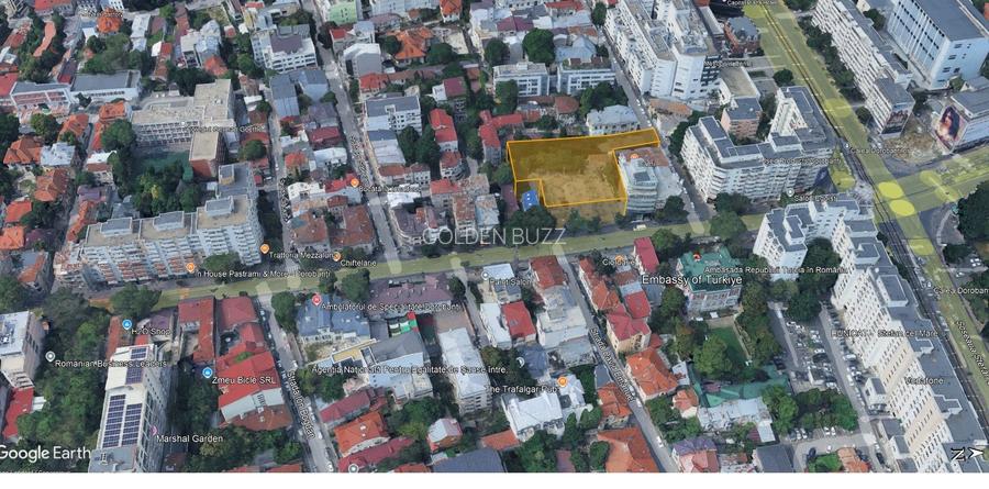 Teren 2.500 m² cu dublă deschidere – Calea Dorobanți - 1