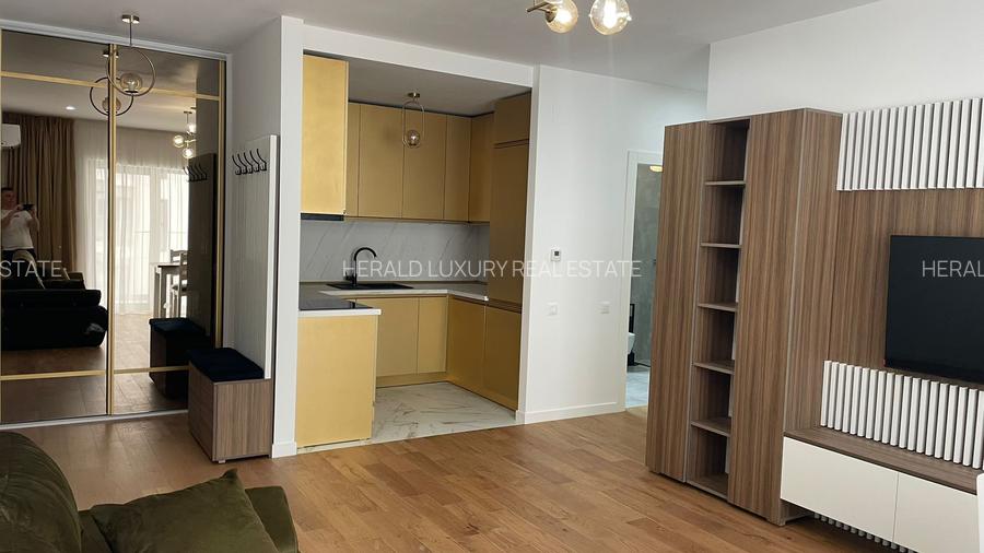 2 cam ONE COTROCENI PARK, mobilat Premium, parcare inclusa, piscina,0% COMSION - 4