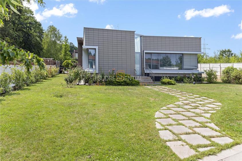 Vila exclusivista cu piscina, sauna si crama, 479.27 mp, langa padure - 17