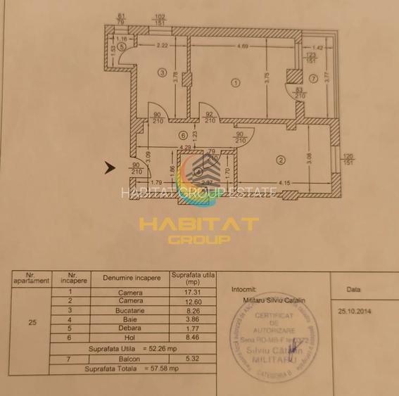 2 camere cu centrala proprie - Metrou Leonida - 9