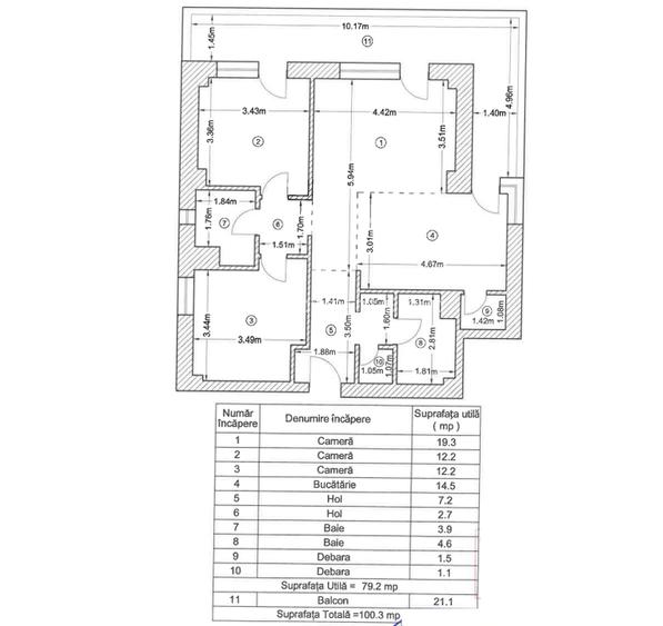Apartament 3 Camere | LUX | Complex Premium | Terasa 20 MP | Piata Presei| 0% - 23