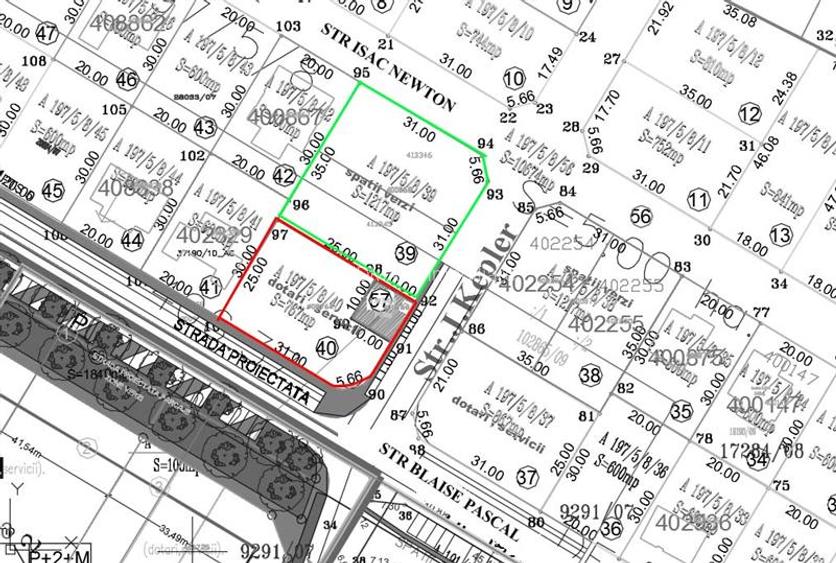 Teren cu A.C. pentru 9 Apartamente de vanzare in zona Dumbravita Vest - 3