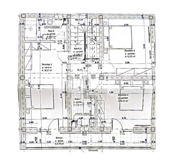 Casa individuala cu 4 camere, 117mp utili, teren 350mp, Turnisor - 4
