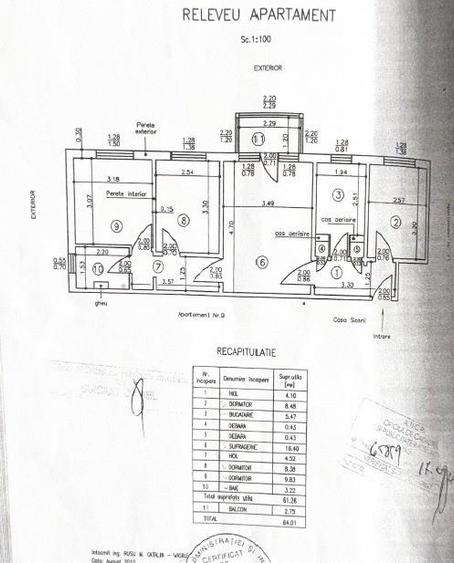 Apartament 3 camere Mircea cel Batran - Ocazie - 9