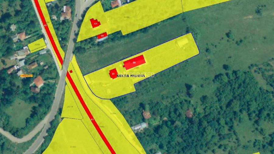 Ferma 254 mp+ Atelier tamplarie 360 mp + Teren - 6154 mp - 3