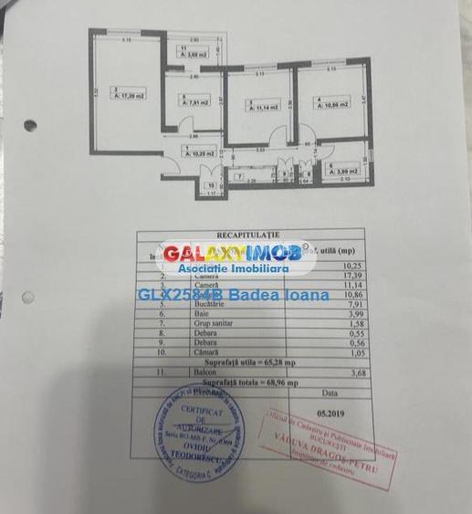 Apartament 3 camere, decomandat, bloc 1984 - metrou Dristor - 9