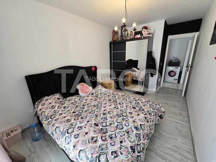 Apartament decomandat 3 camere 2 bai balcon lift City Residence Sibiu - 15