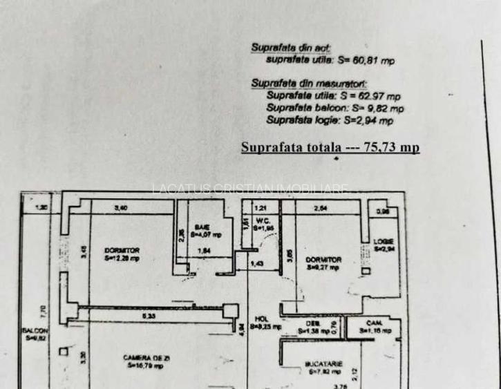 APARTAMENT 3 CAMERE DECOMANDAT CONFORT 0 ZONA TOMIS 2 - 4