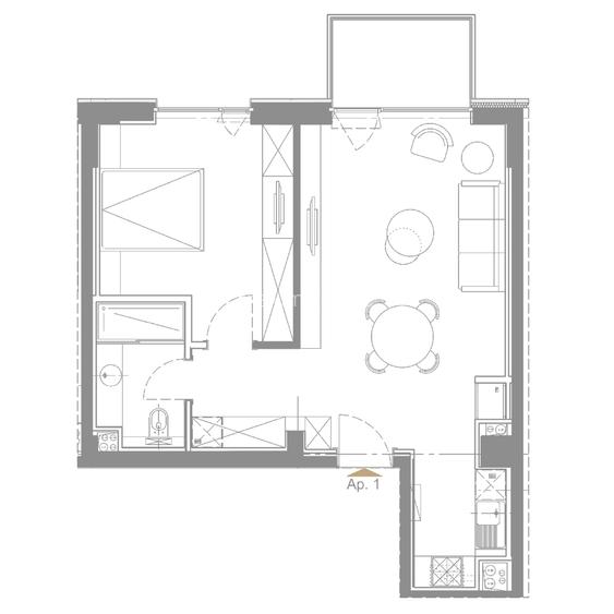 Direct proprietar • Apartament 2 camere finalizat • Cartier Aviației - 1